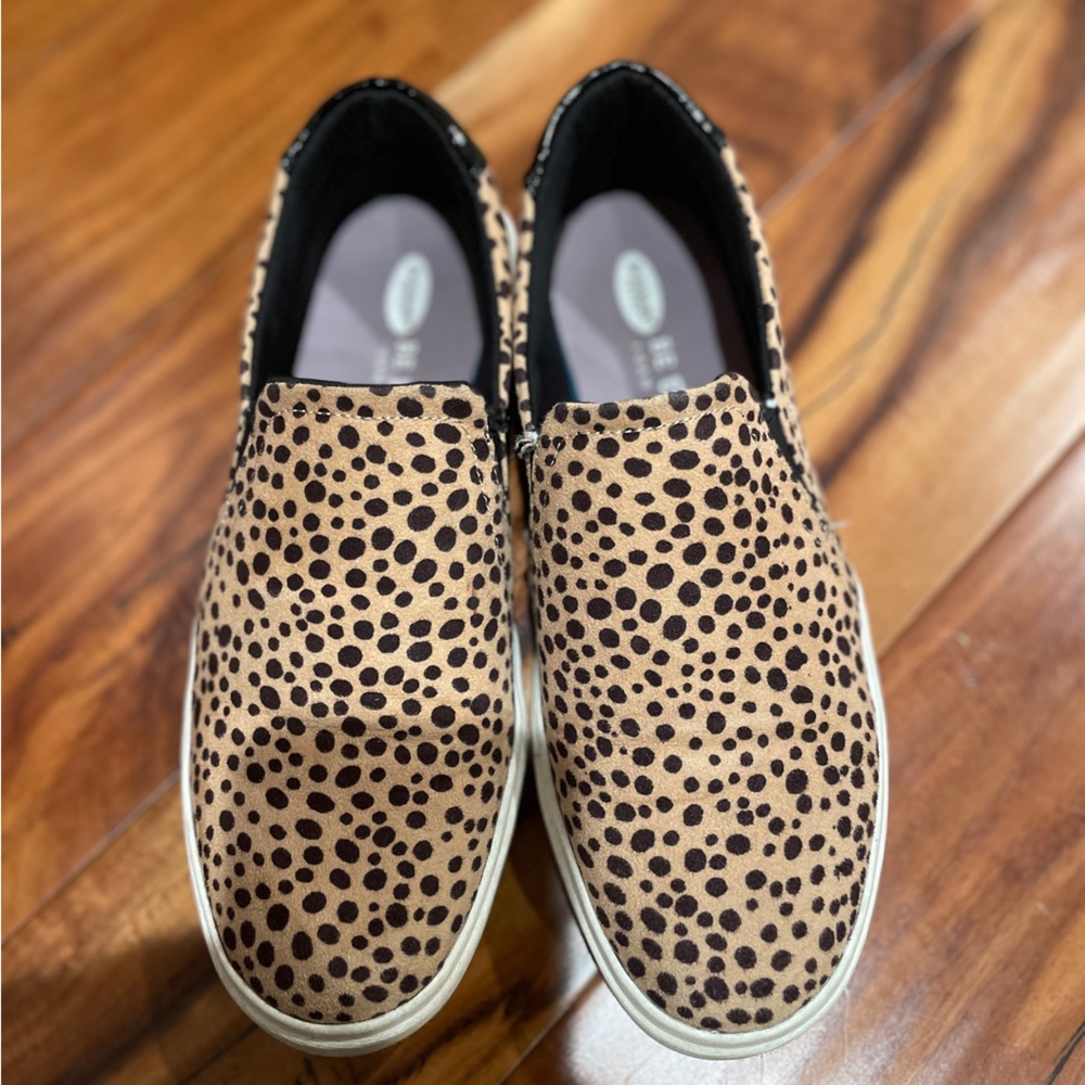 Dr scholl's leopard shoes (7.5)